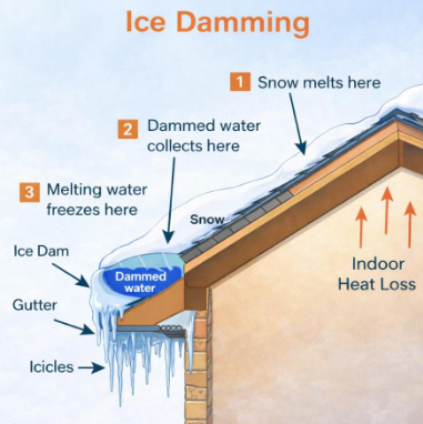 Ice Damming
