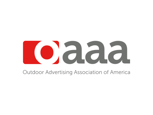 The logo for the outdoor advertising association of america.