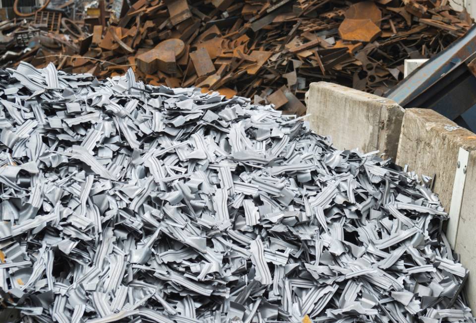riciclo dei rottami metallici