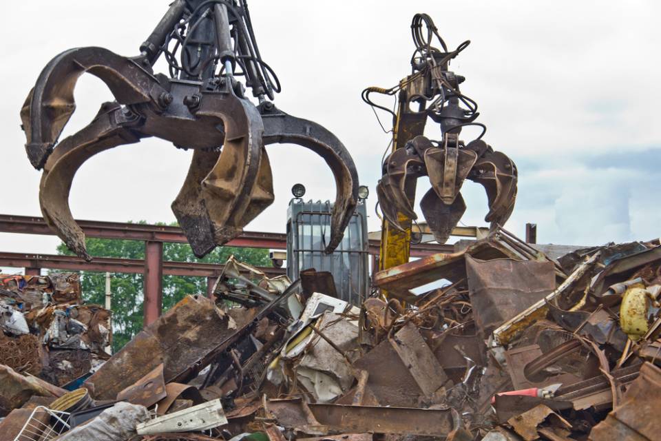 recupero dei materiali in ferro