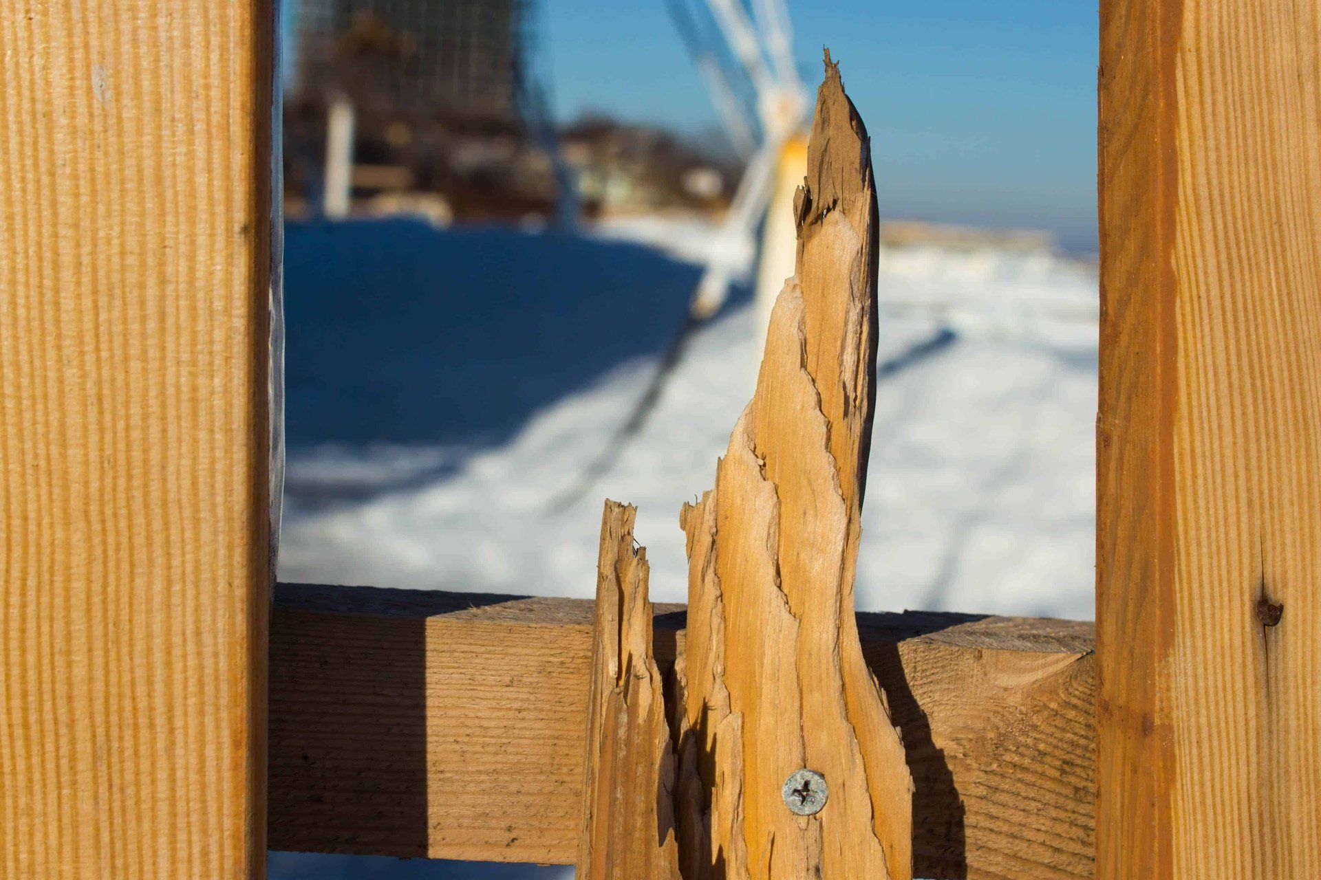 Wood fence repair Topeka KS