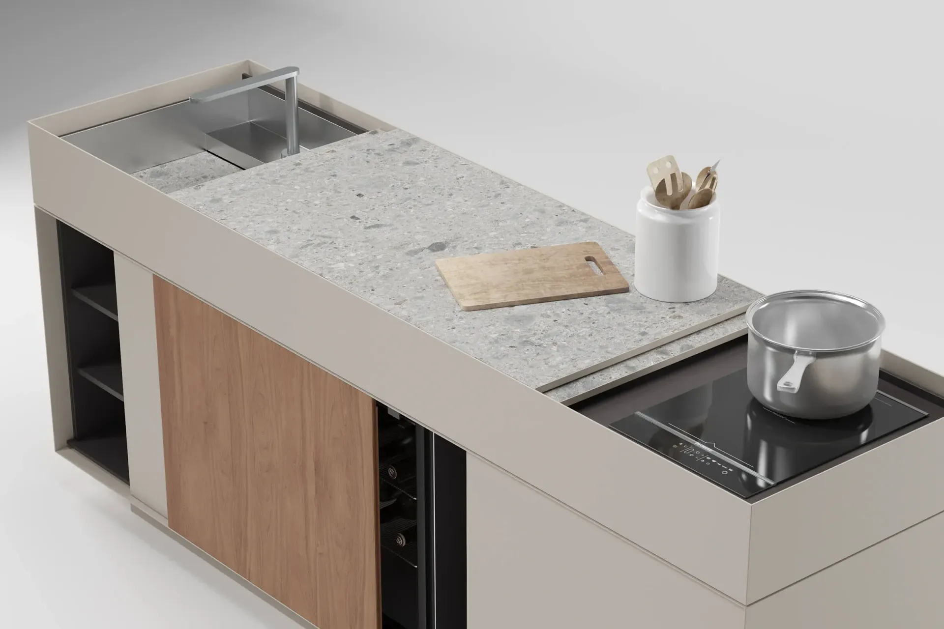 Cuina modulare per esterni, Kettal