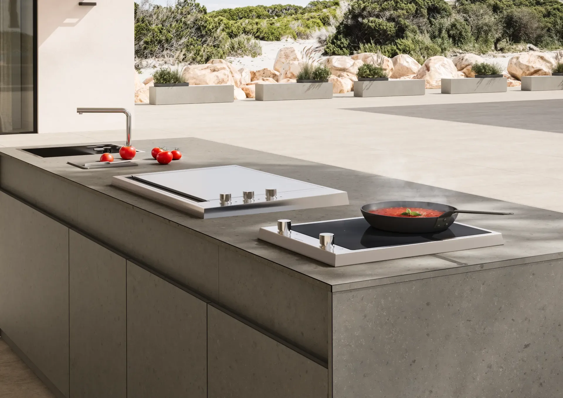 Cucina per esterno Pilan