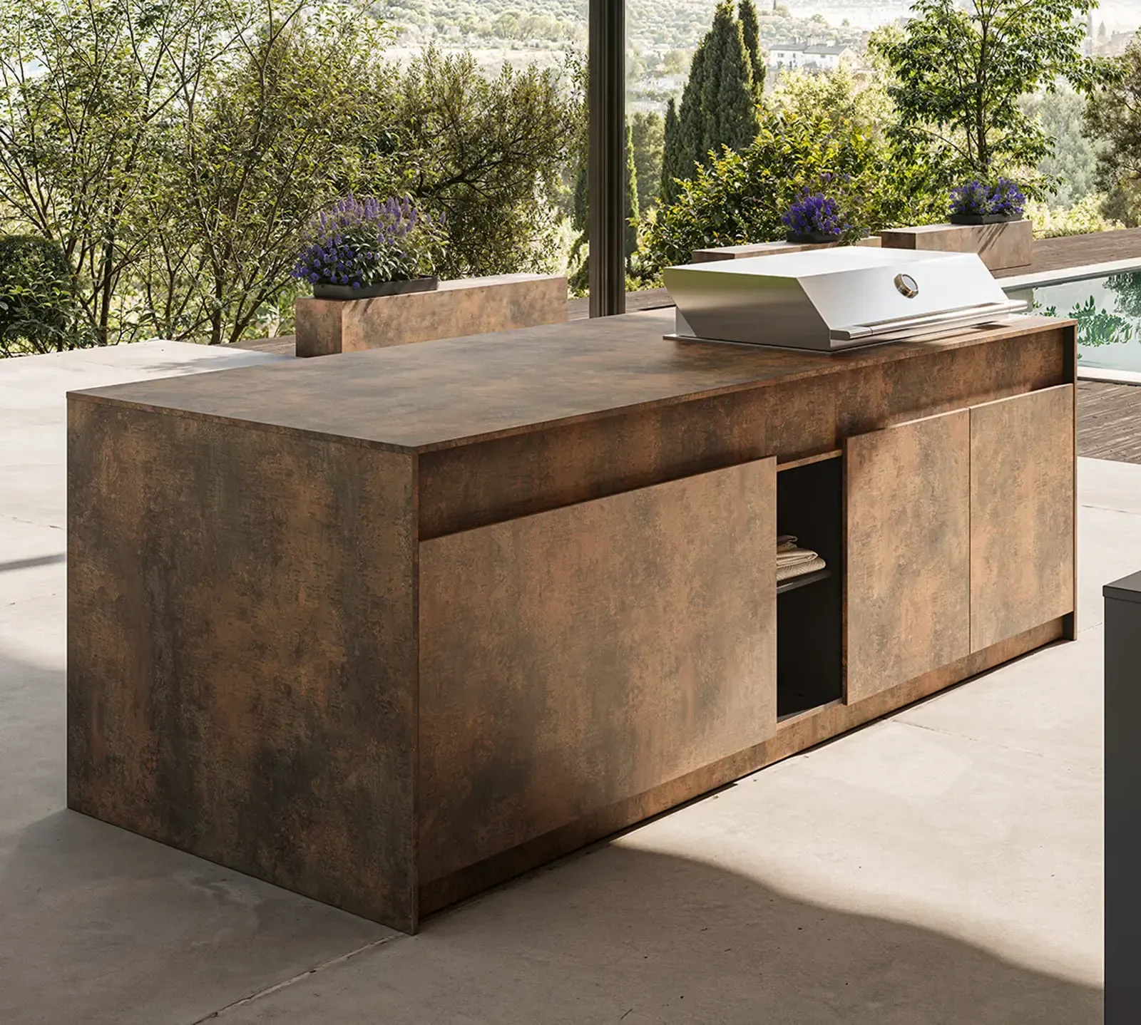 Cucina outdoor Pilan
