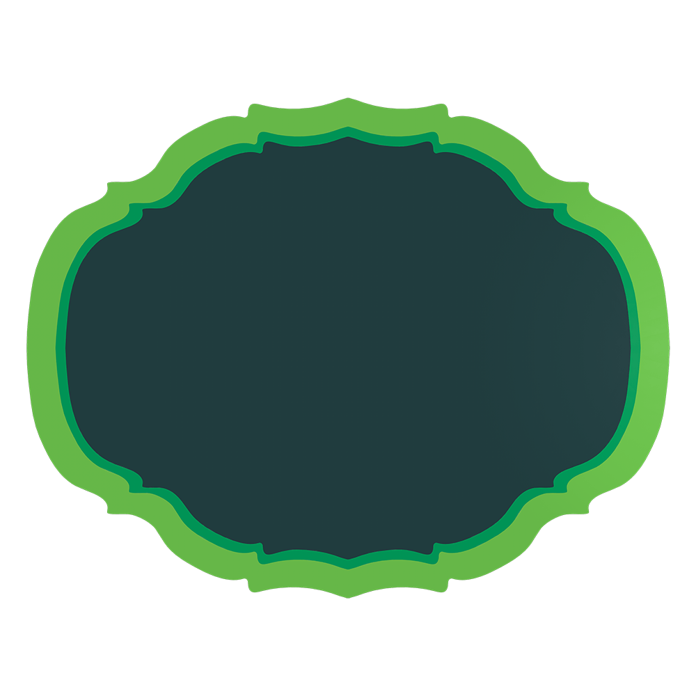 Elegante sottopiatto rigido un coperto