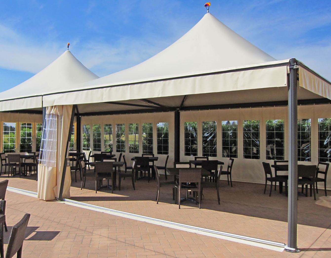 Gazebo per bar e ristoranti Giulio Barbieri