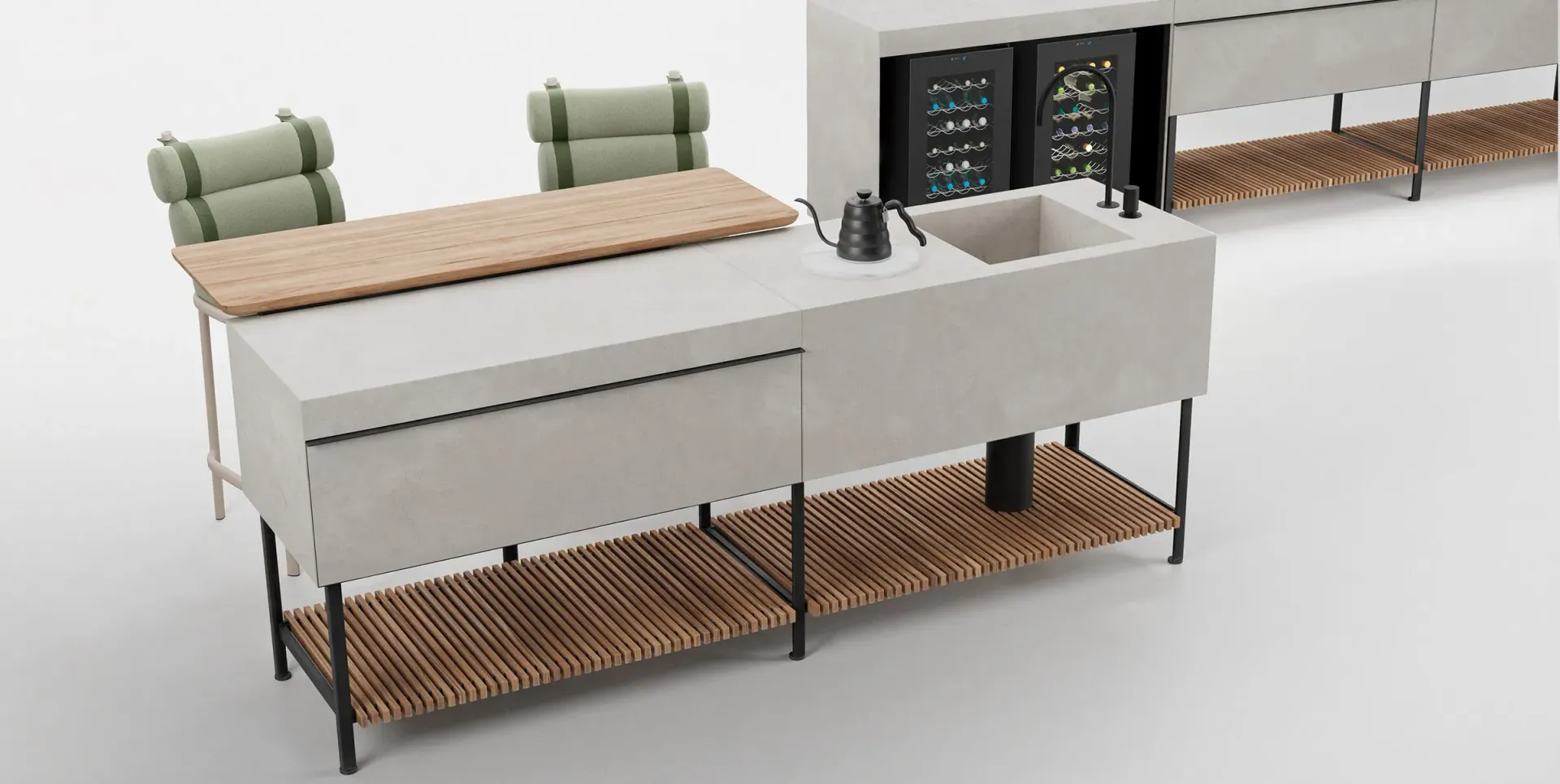 Cucina outdoor, Kettal