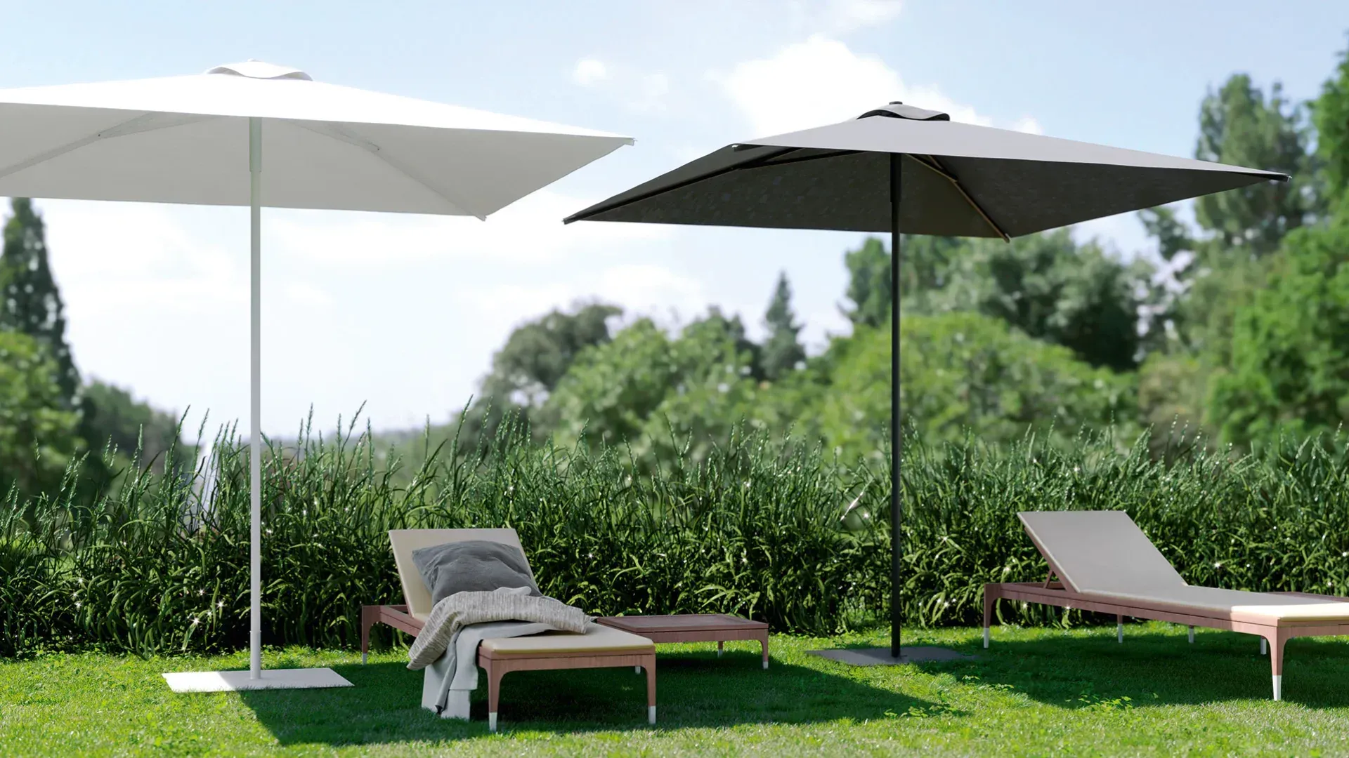 Ombrelone a palo centale Ombrellificio Veneto