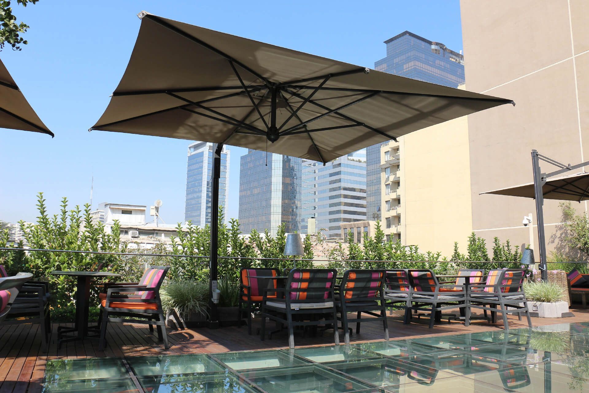 Ombrellone per esterni attività ricettive