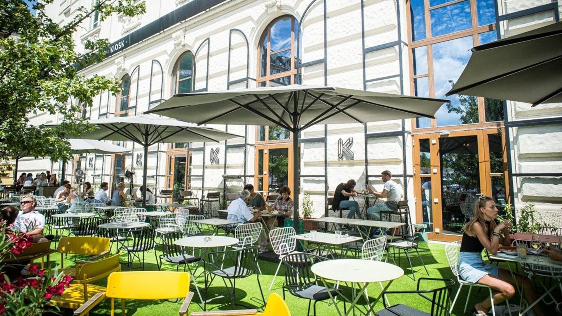 Ombrelloni FIM per esterni strutture ricettive