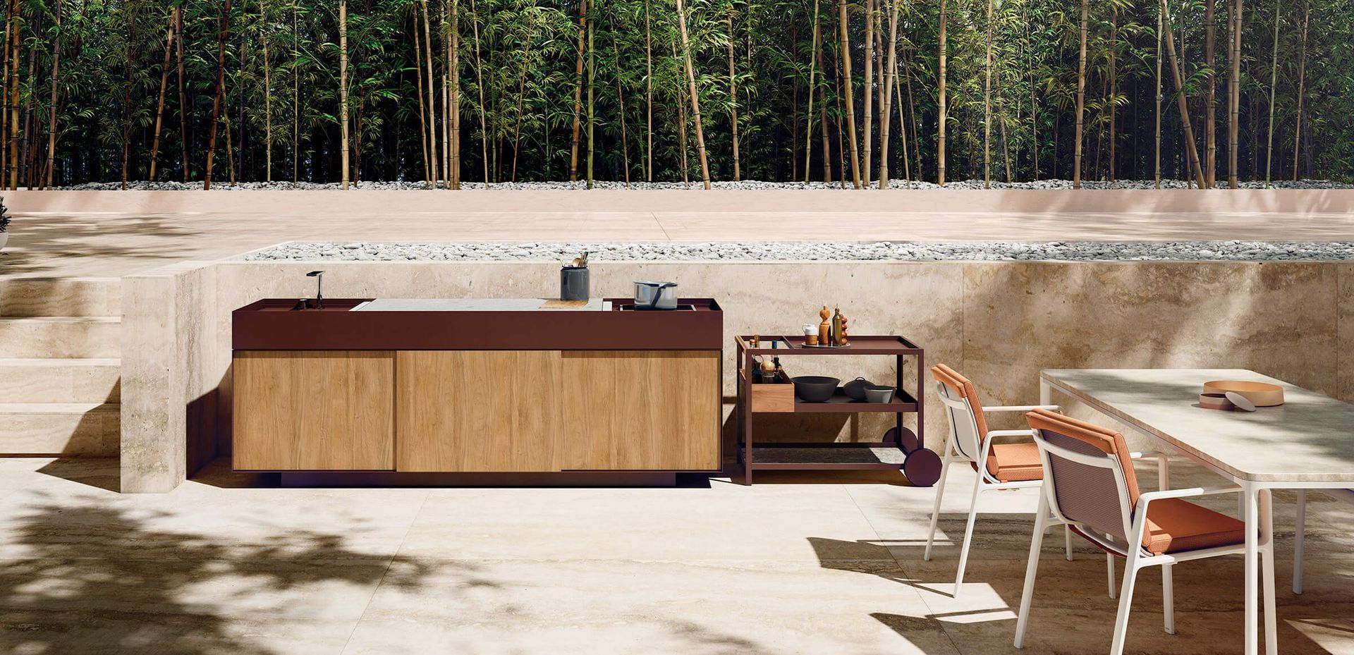 Cucina per esterno, Roda