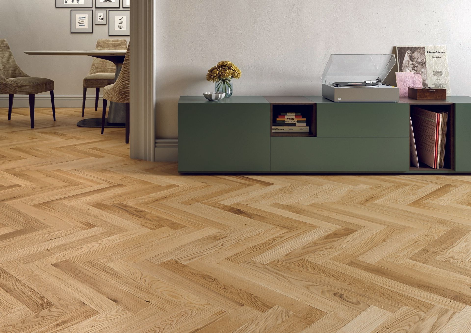 Pavimenti in legno Woodco Dream rovere naturale spina
