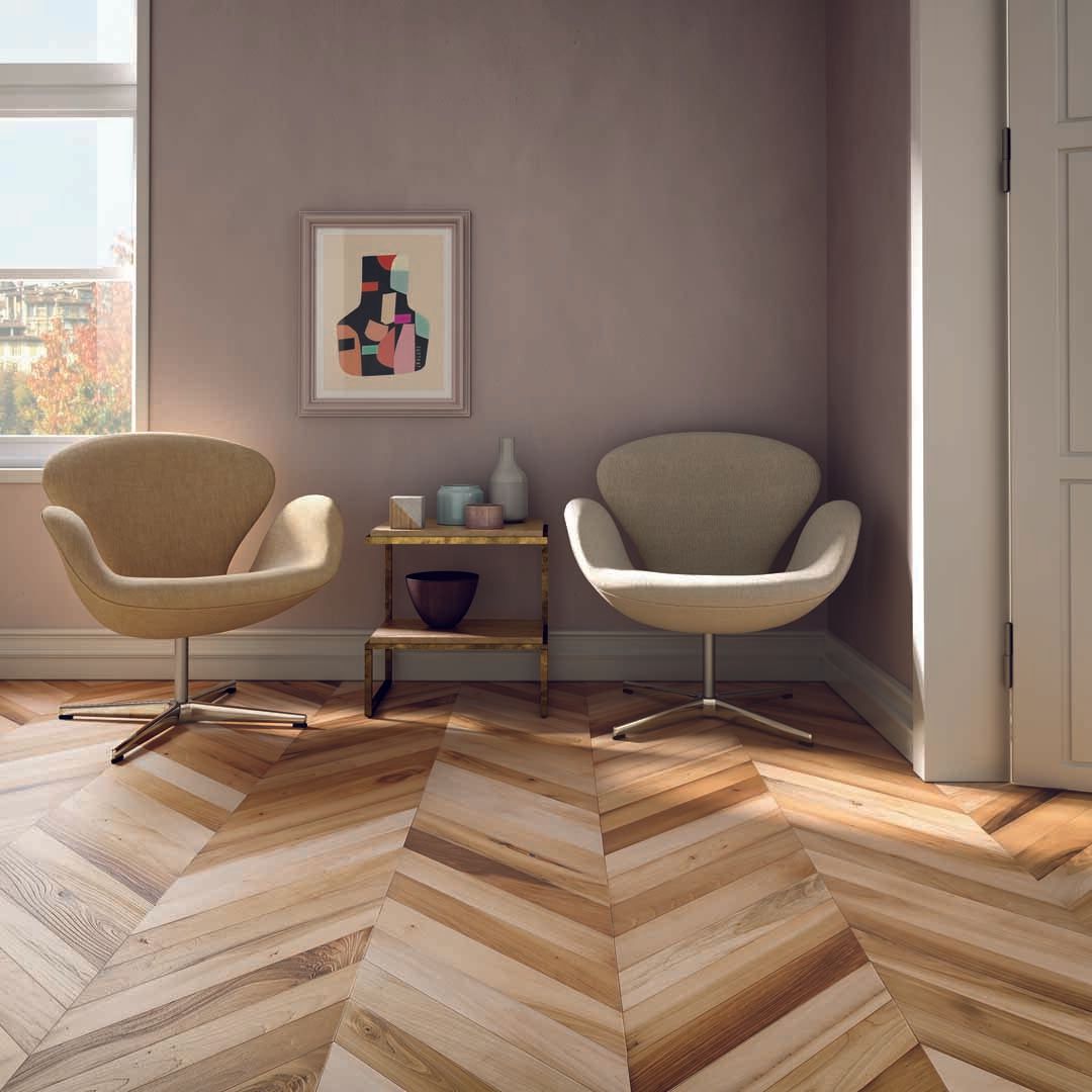 Parquet Woodco noce cammello spina
