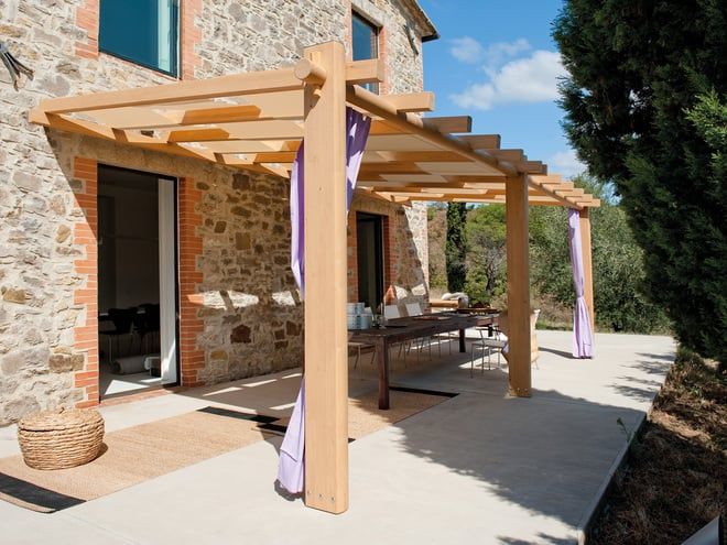 Pergola in legno