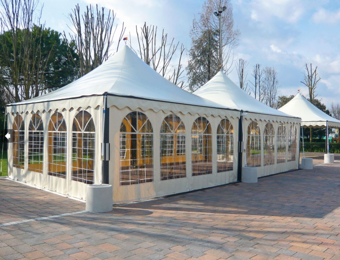 Veranda per ristorazione Giulio Barbieri