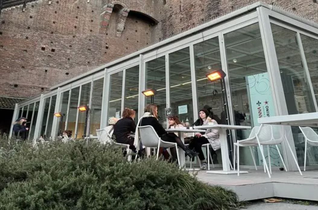 Lampade per esterno ristorante