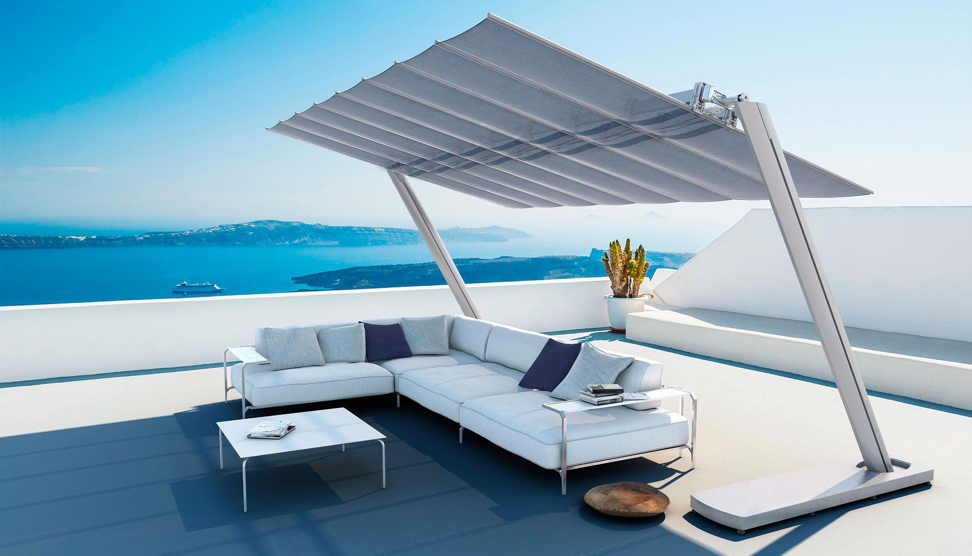 Ombrellone flexy per esterni strutture ricettive