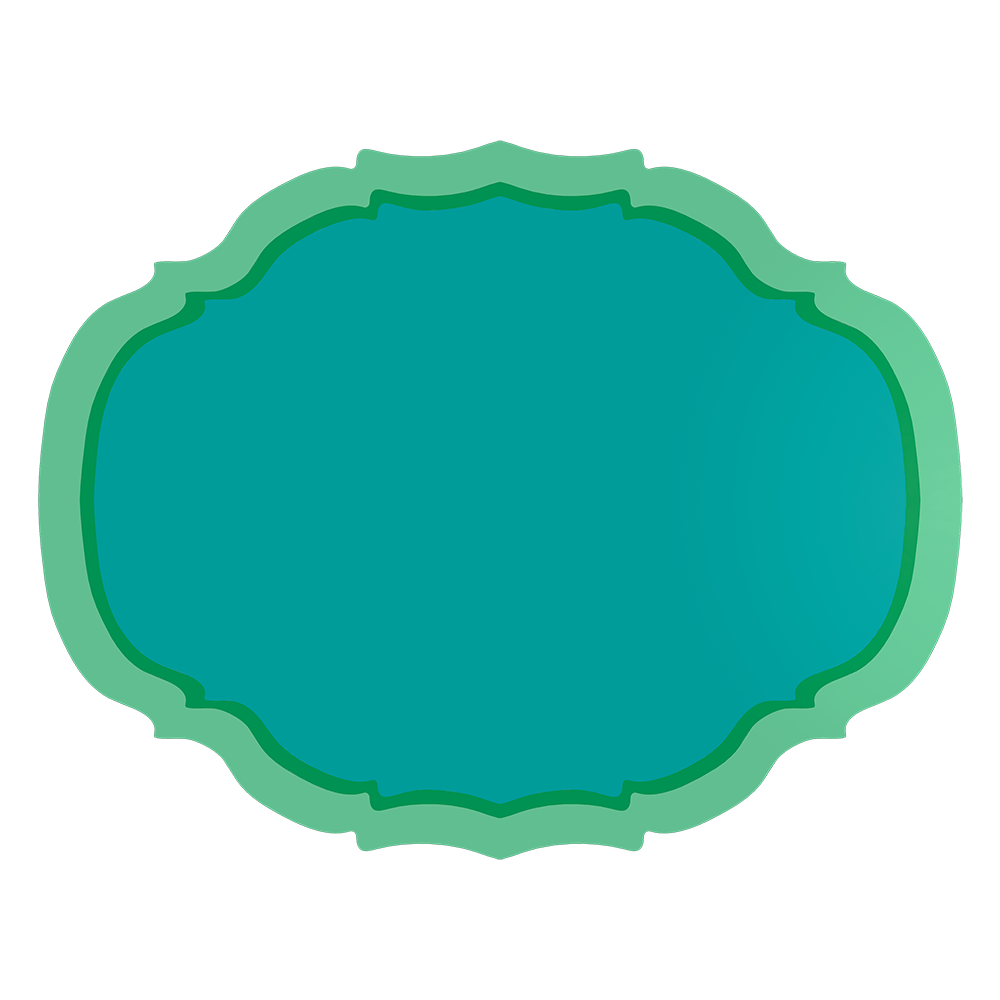 Tovaglietta all'americana rigida in plexiglass dai colori vivaci