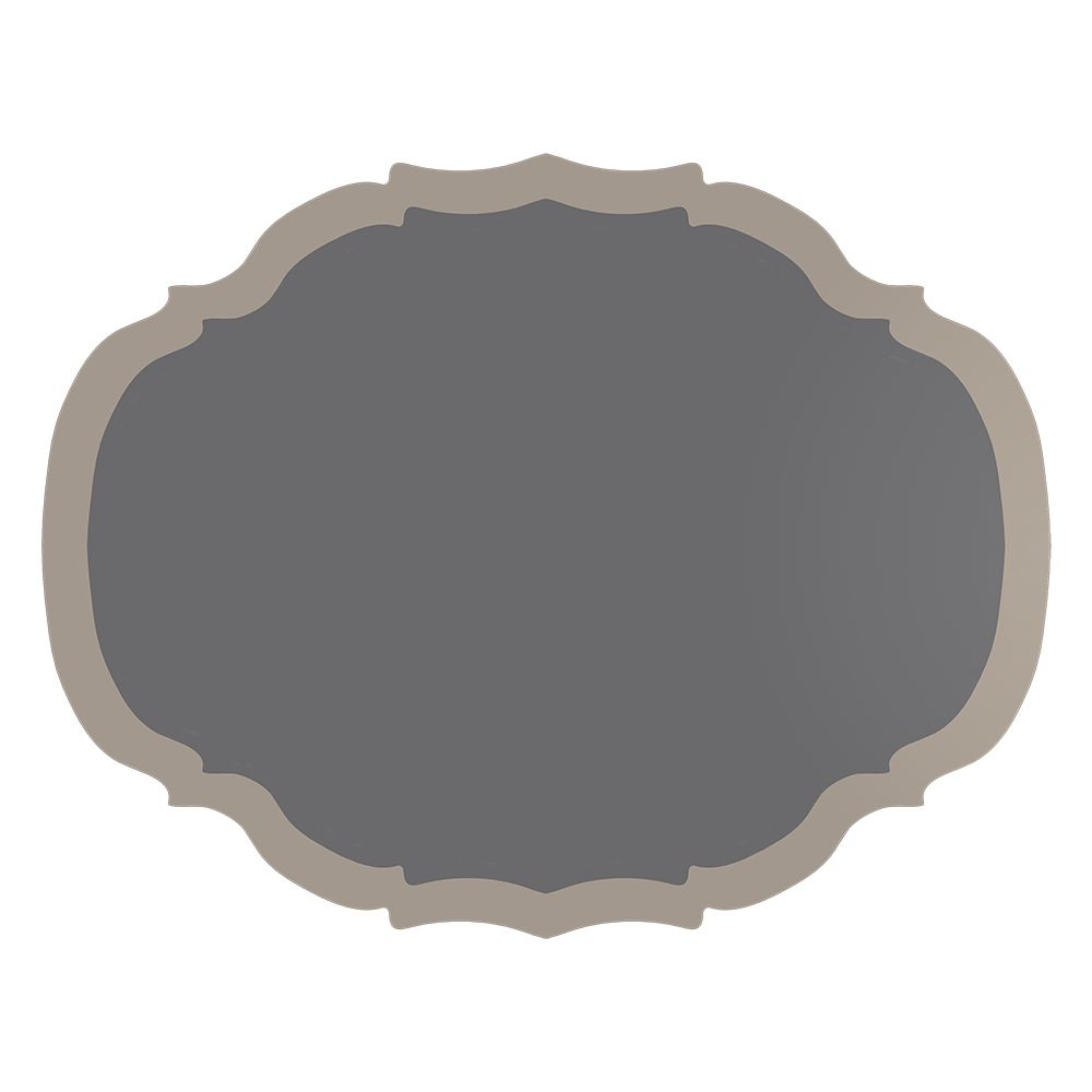 Tovaglietta rigida all'americana per ristorante, un posto