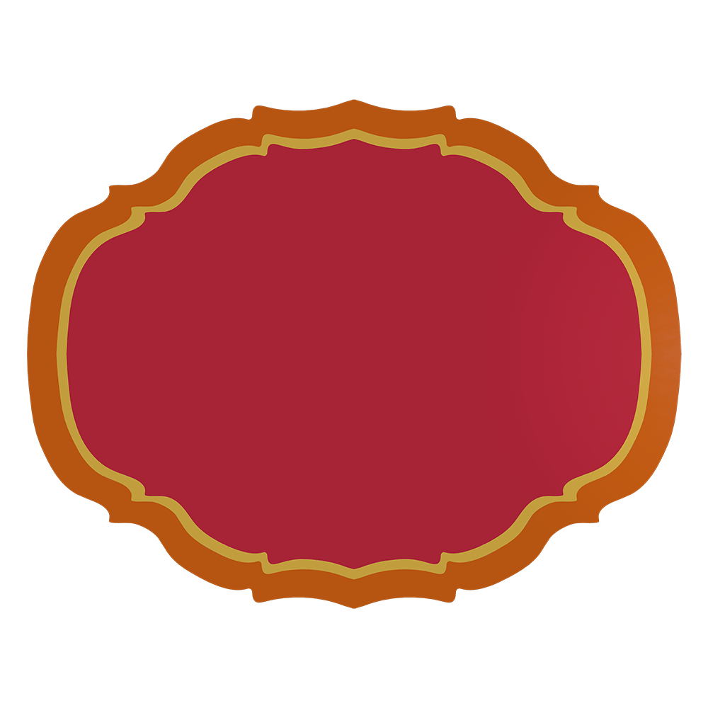 Tovaglietta all'americana rgida da tavolo per colazione