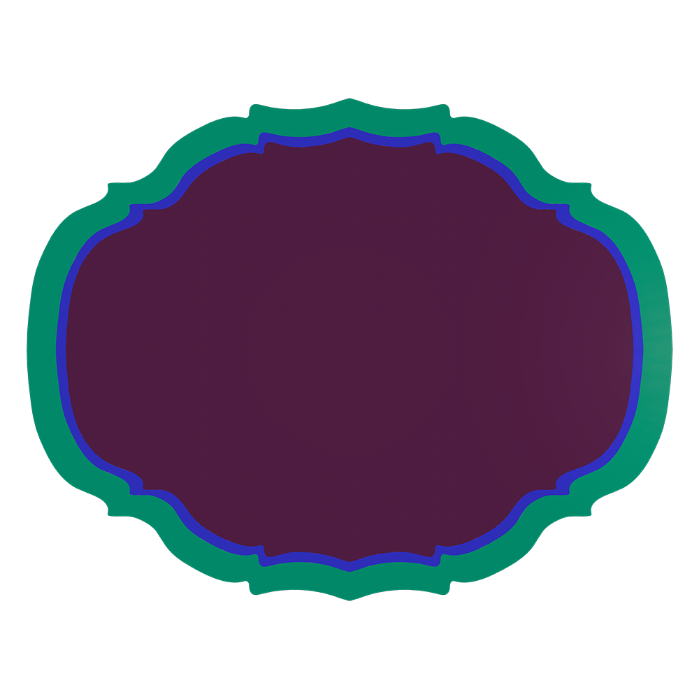 Tovaglietta rigida da tavolo all'americana in plexiglass