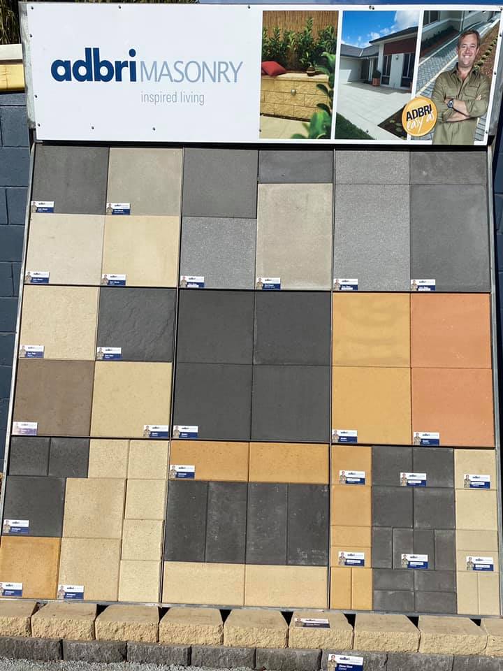Adbri Masonry Paver Colours— Landscape Supplies in Port Macquarie, NSW