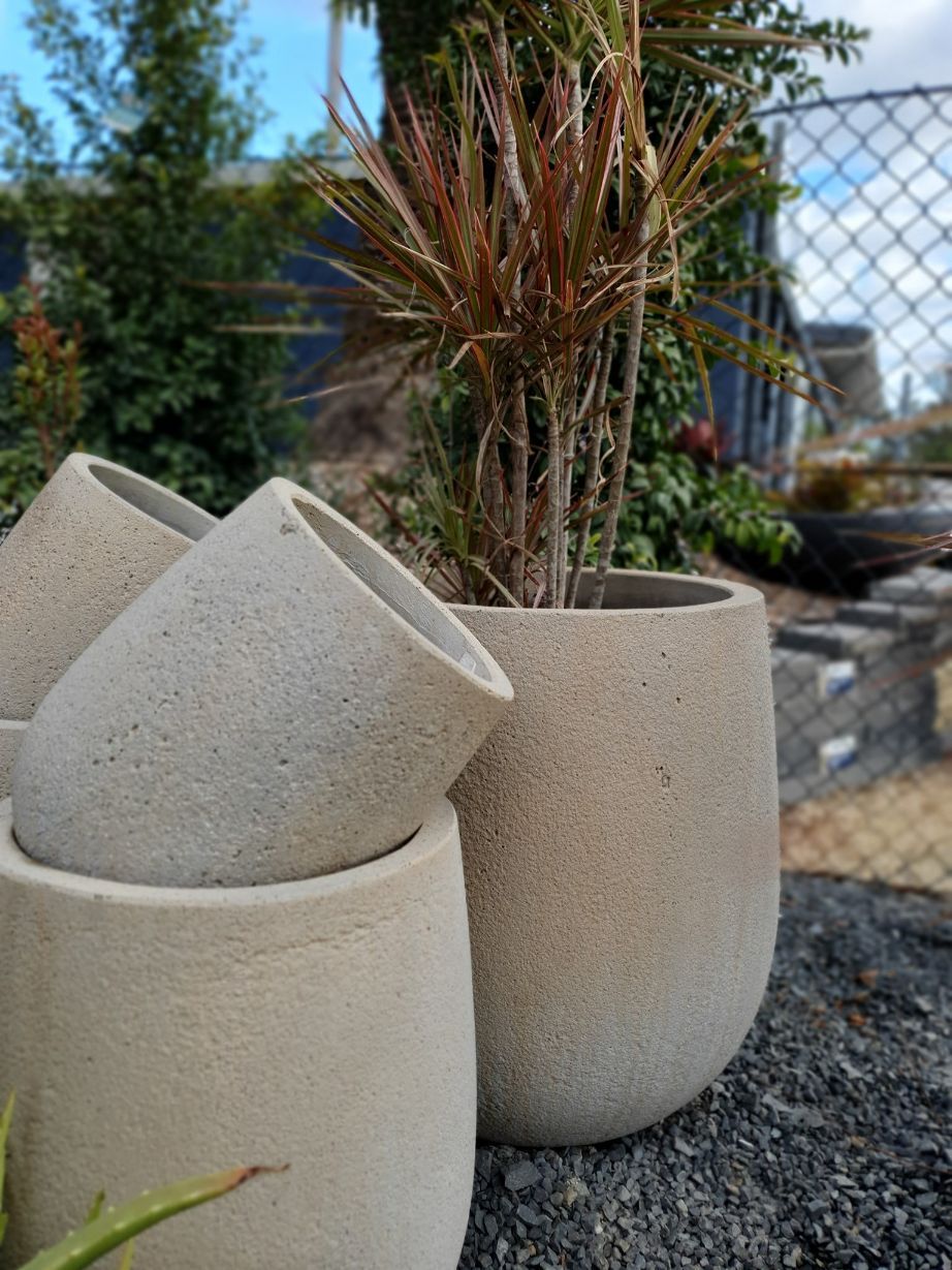 Concrete Pots — Landscape Supplies in Port Macquarie, NSW