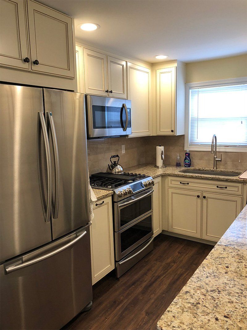 Luxury Two-Door Refrigerator — Philadelphia, PA — Family & Friends Builders LLC