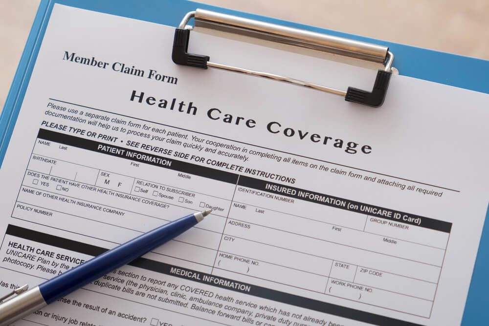 healthcare coverage form