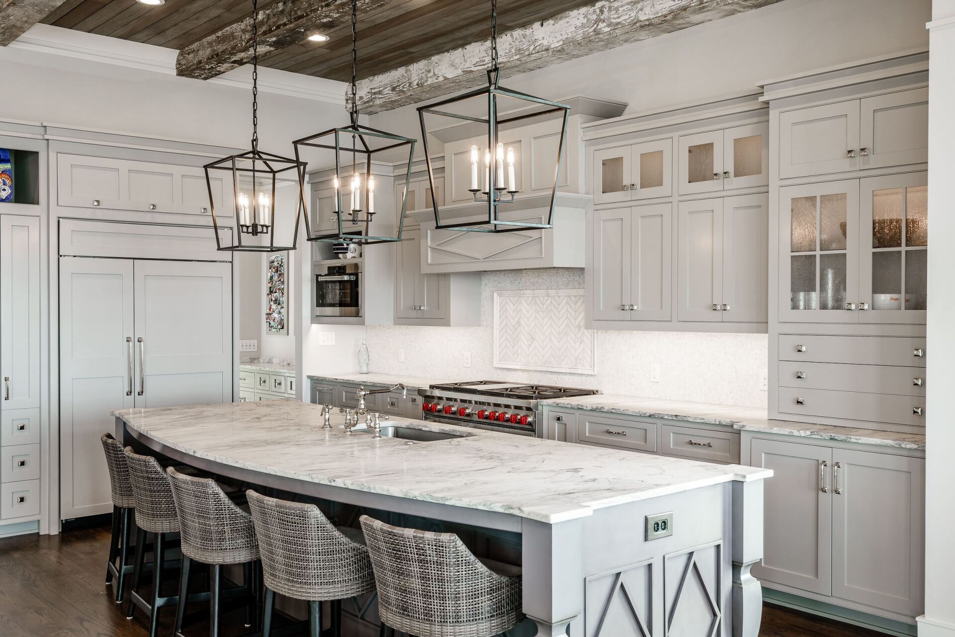 Custom Wood Cabinets in the Kitchen — Morehead City, NC — The Cabinet Shop