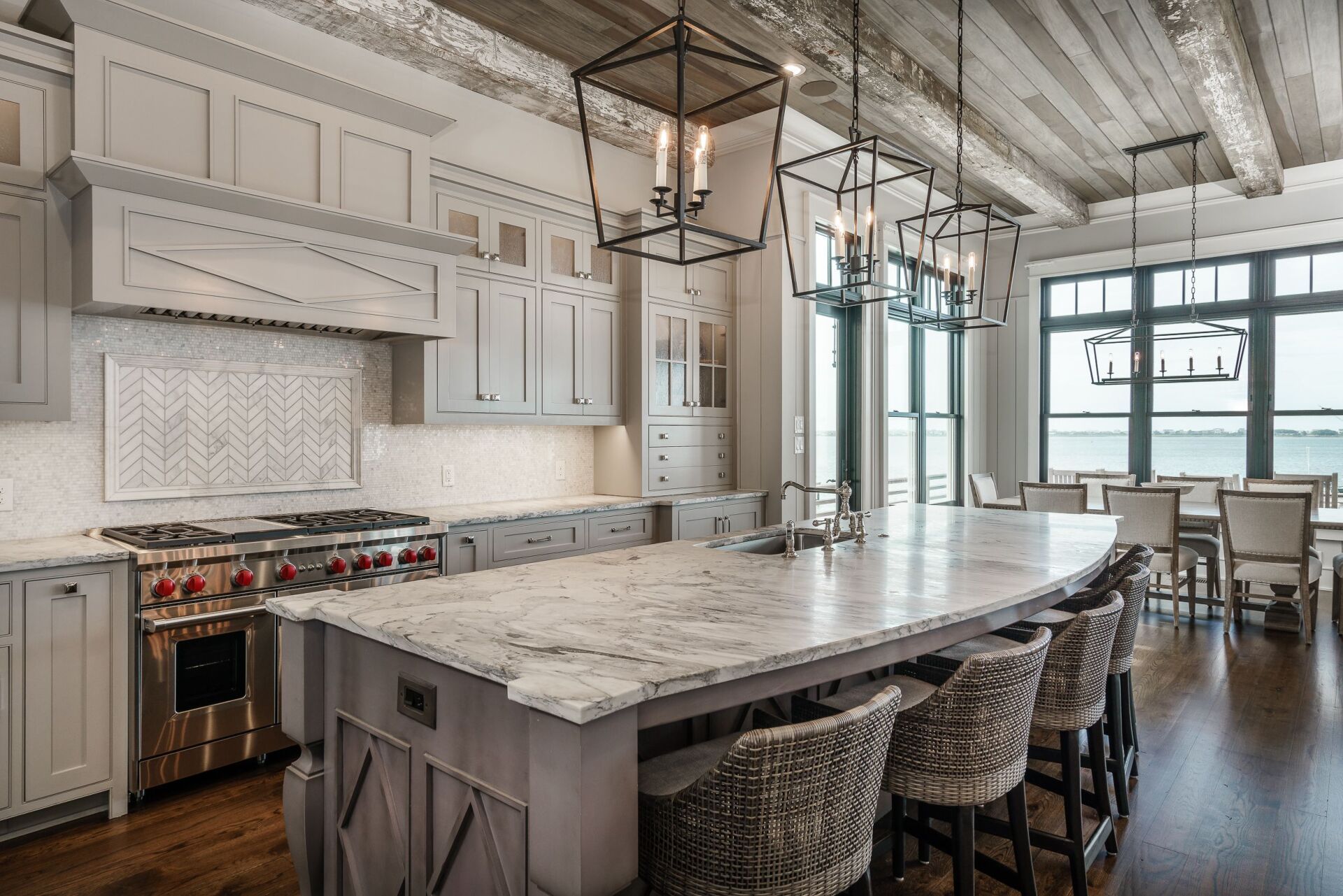 Kitchen with Custom Cabinetry — Morehead City, NC — The Cabinet Shop