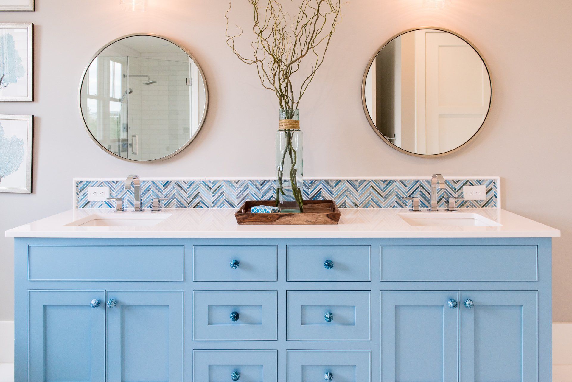 Modern Vanity Design — Morehead City, NC — The Cabinet Shop