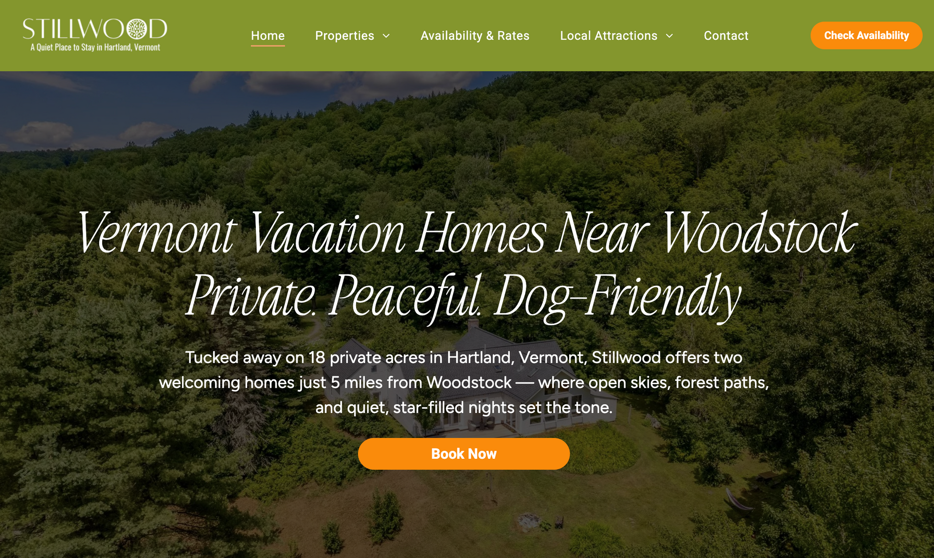 Small Business Website & Messaging for Stillwood, Vermont
