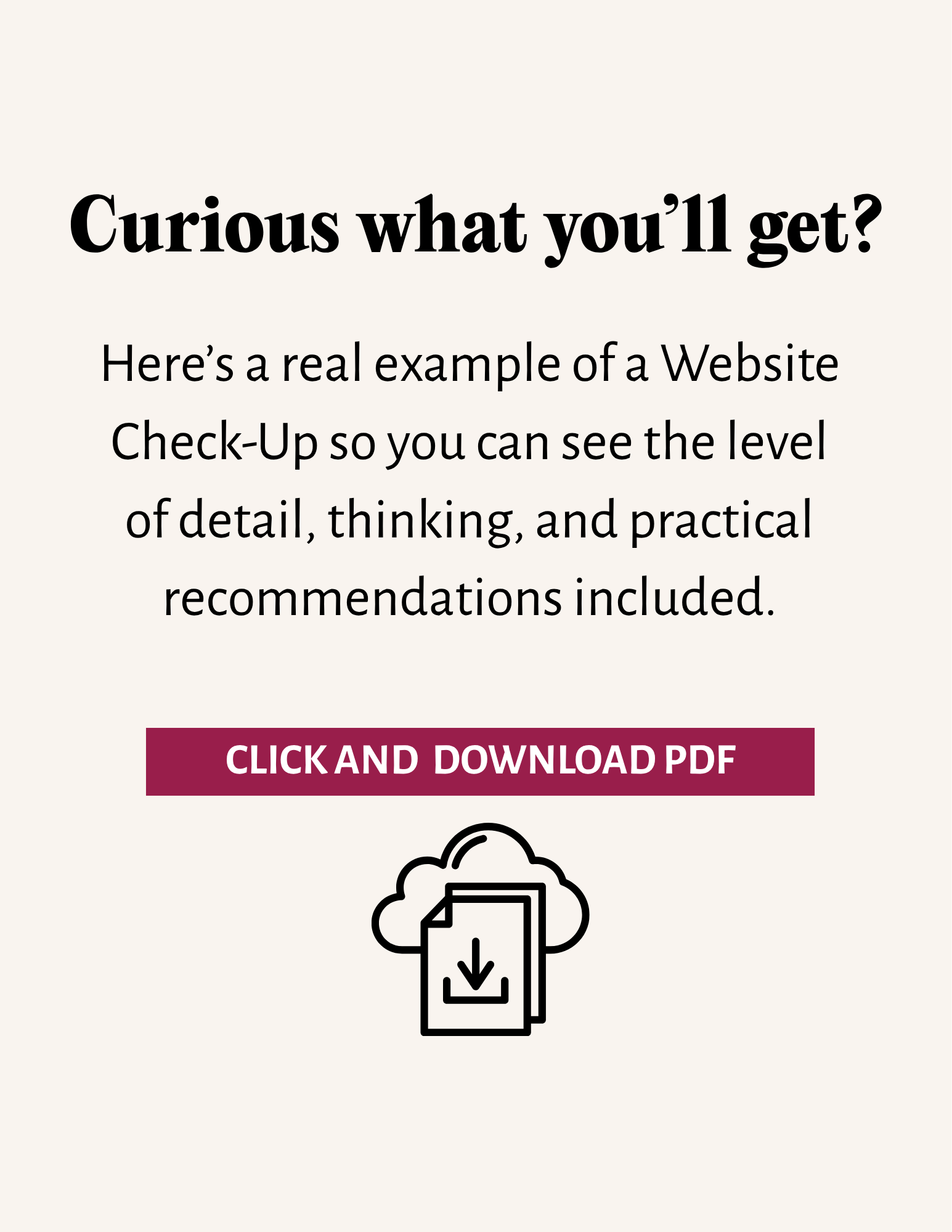 Free Sample Website Audit for Small Businesses