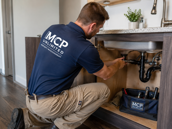 MCP test broken on a drain
