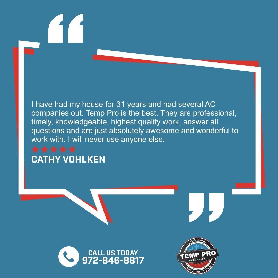 A speech bubble with a quote from cathy vohlken