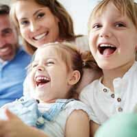 Happy Family Smiling - Teeth whitening in Durant, OK
