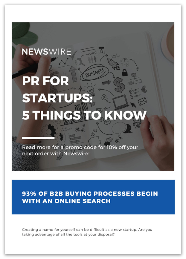 Newswire | White Paper: PR For Startups: 5 Things to Know