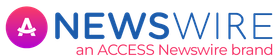 The logo for a newswire an access newswire brand