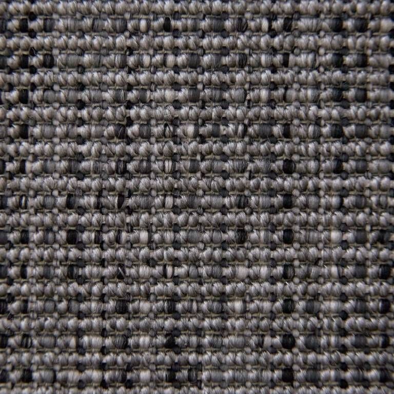 A close up of a gray and black fabric texture