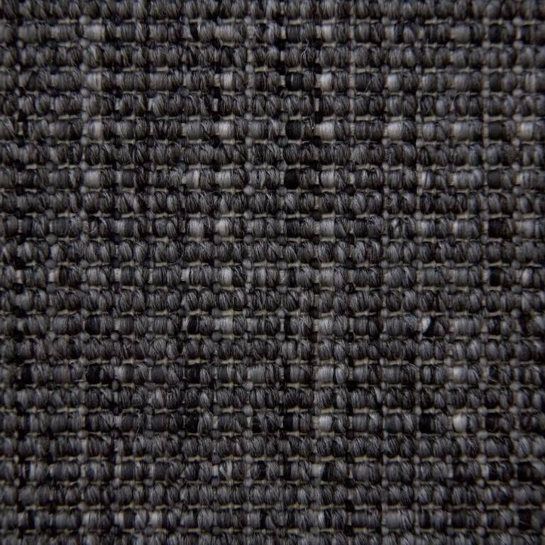 A close up of a black and white fabric texture.