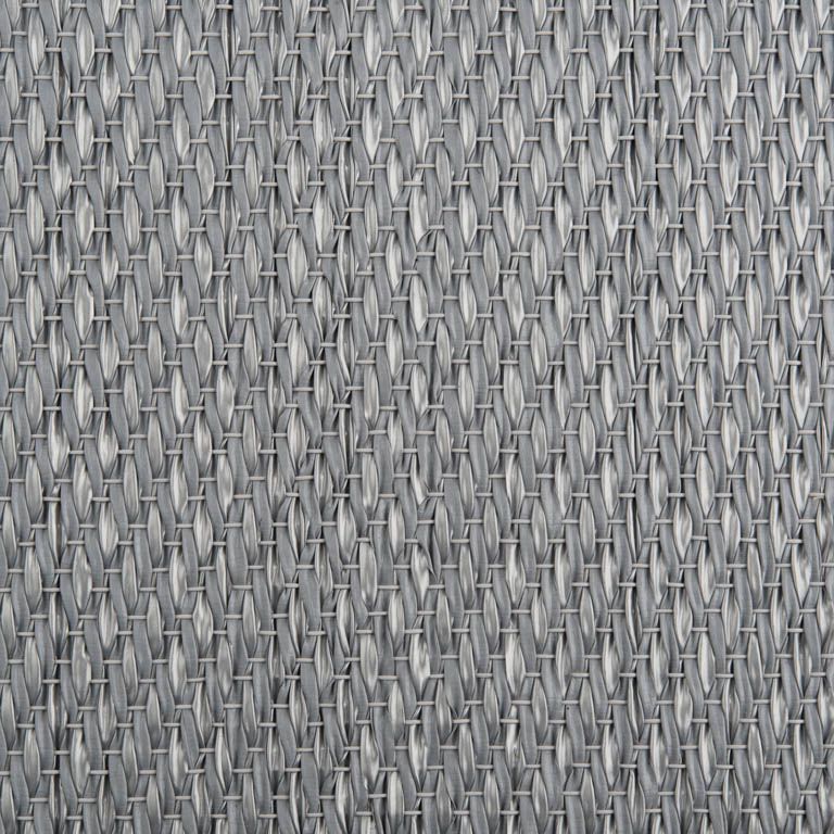 A close up of a gray fabric with a pattern on it.