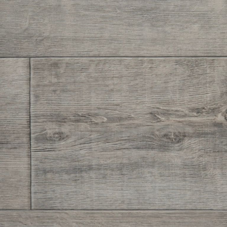 A close up of a gray wooden floor.