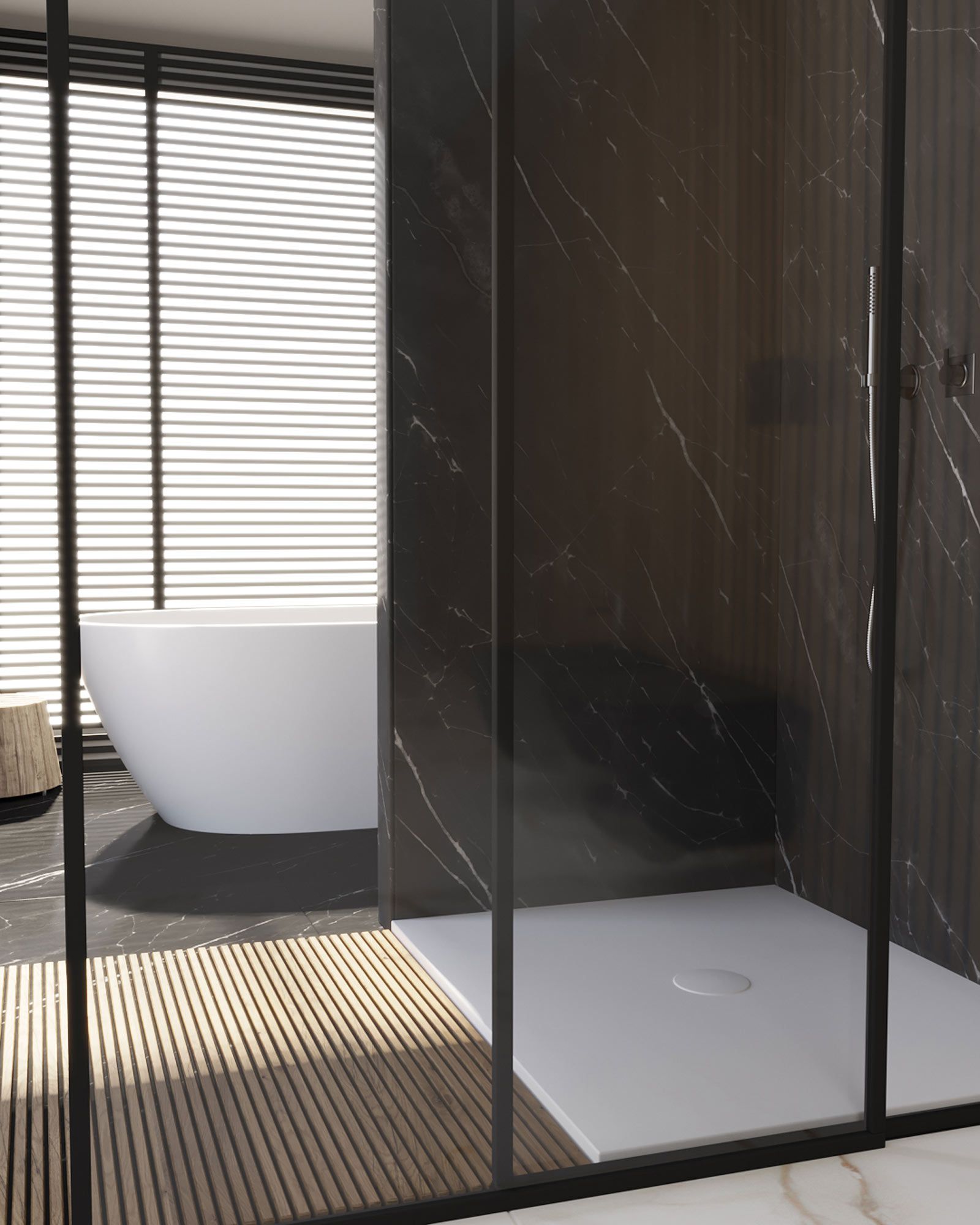 Folia piatto doccia di Galassia ceramica