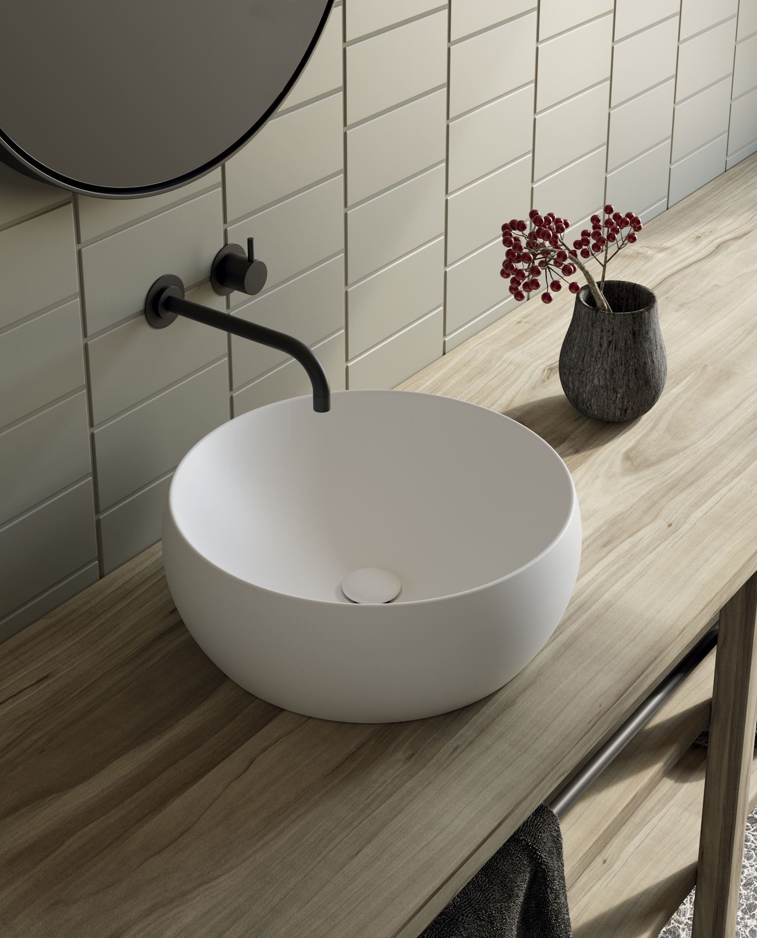 dream lavabo di Ceramica Galassia
