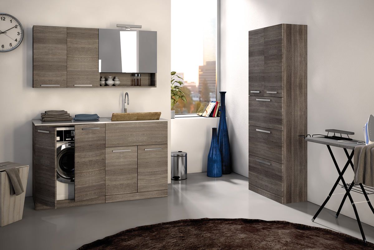mobile da bagno lavanderia legnobagno