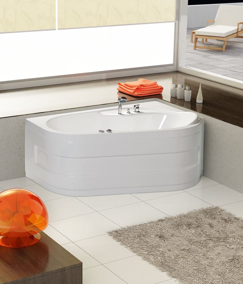 vasca da bagno angolare thermodesign