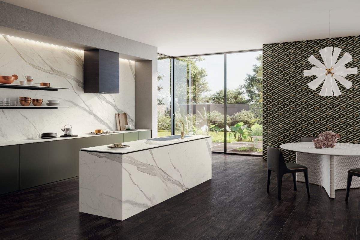 ceramiche versace pavimento gres porcellana effetto marmo