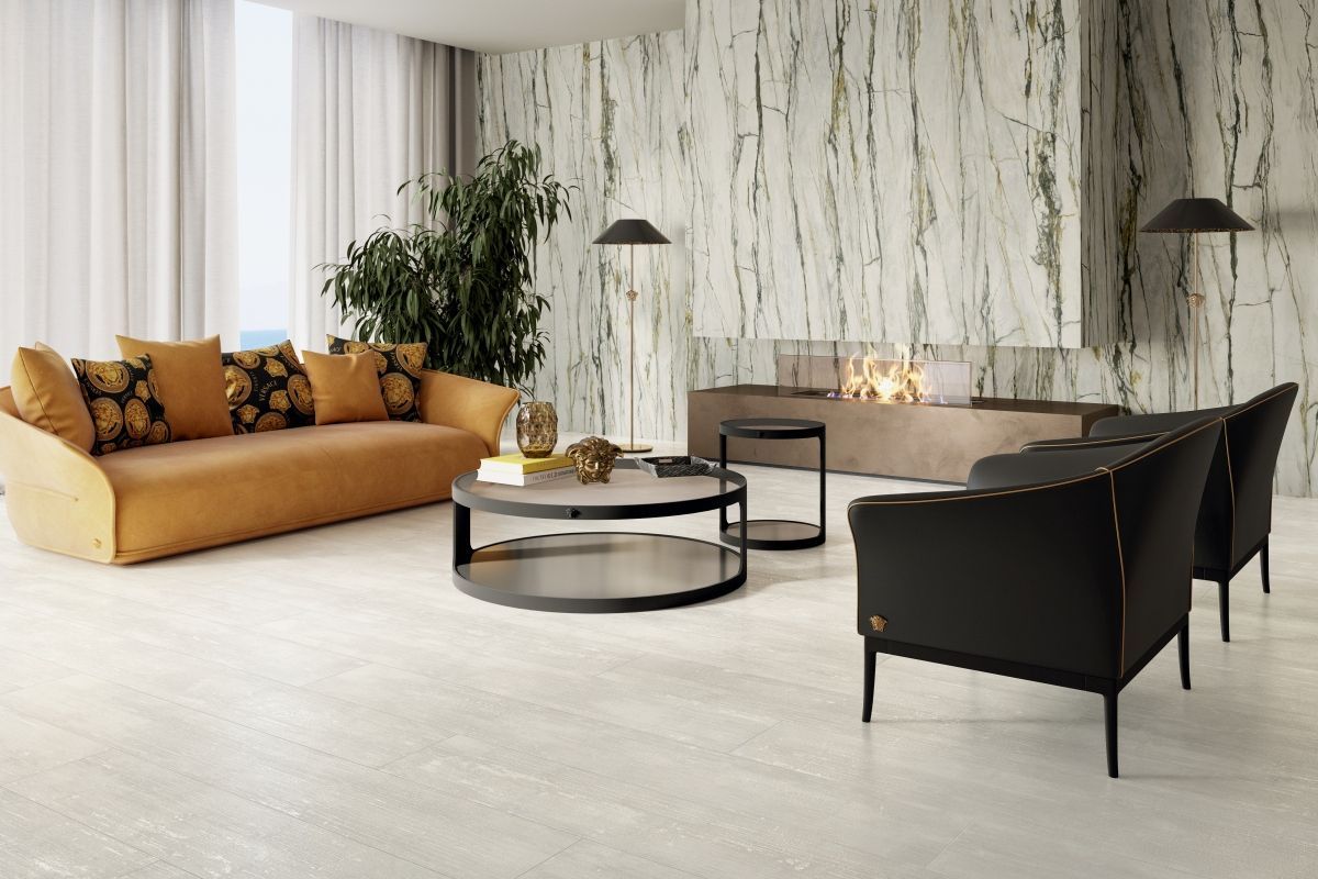 ceramiche versace pavimento gres porcellanato effetto marmo