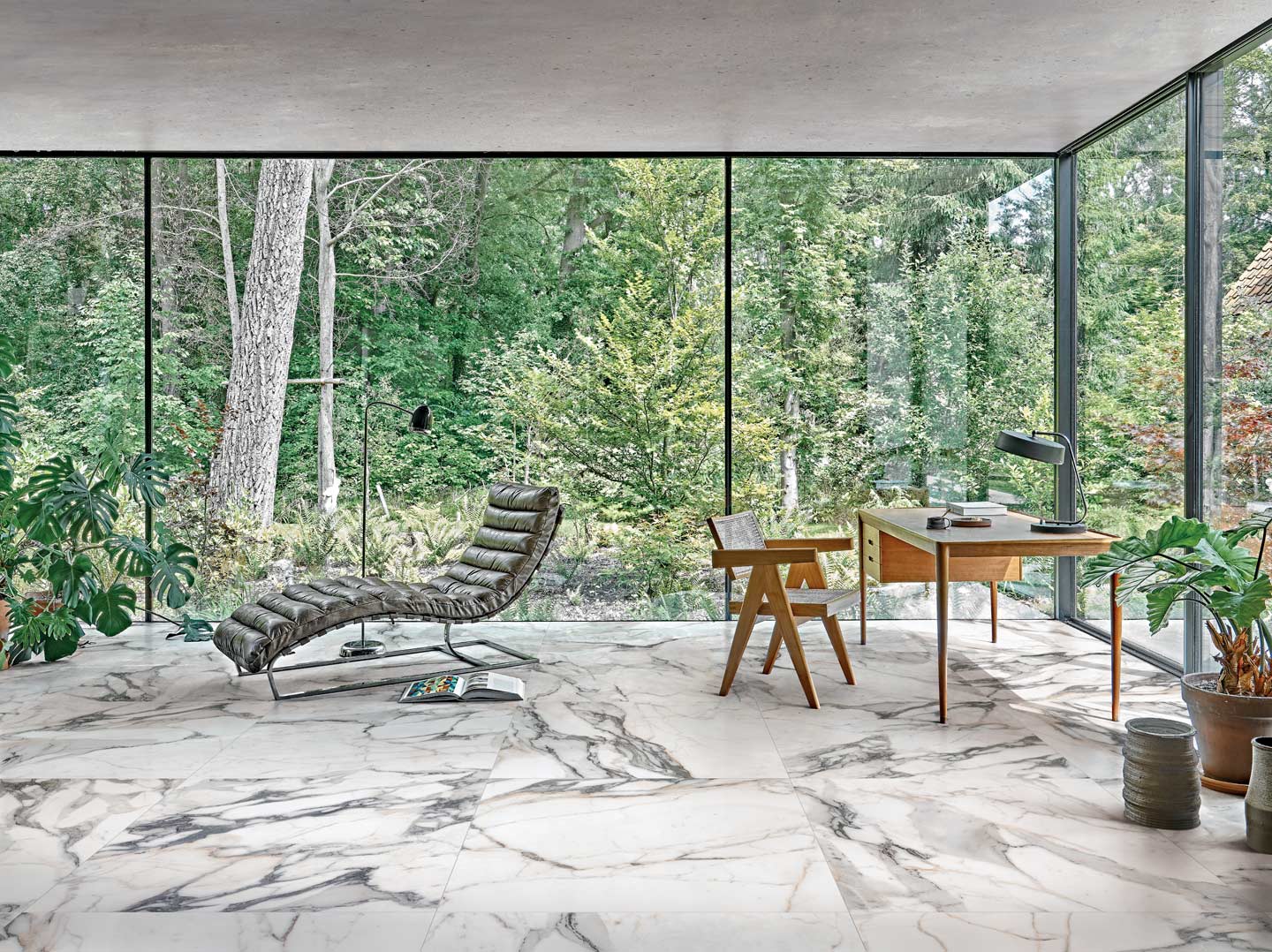 les origines pavimento in gres porcellanato effetto marmo di rex ceramiche Florim